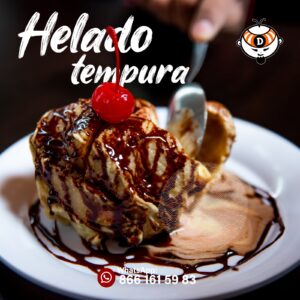 Helado de Tempura